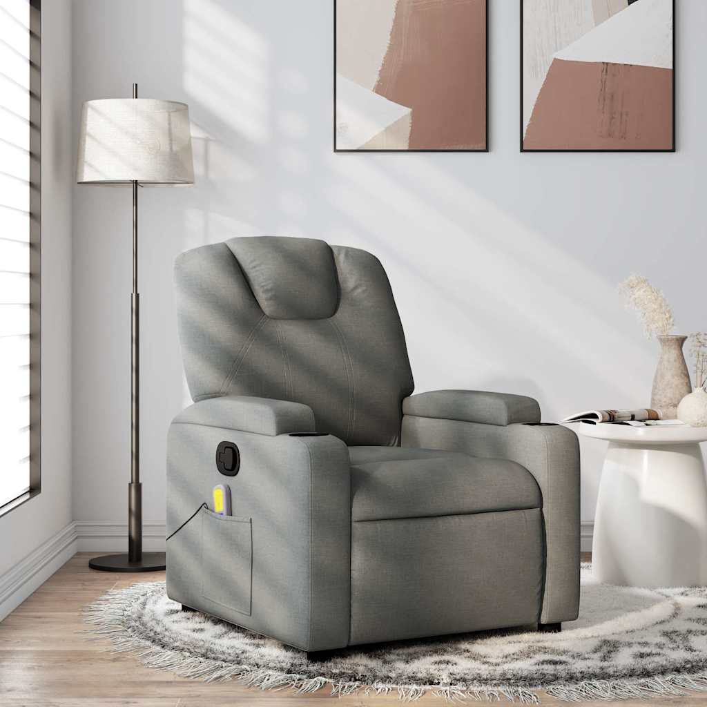 Massagefåtölj Tyg
