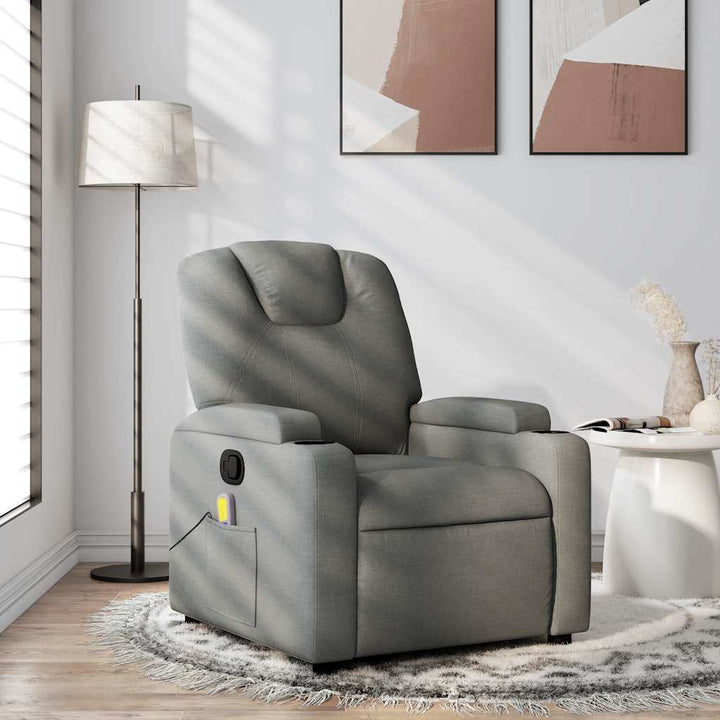 Massagefåtölj Tyg