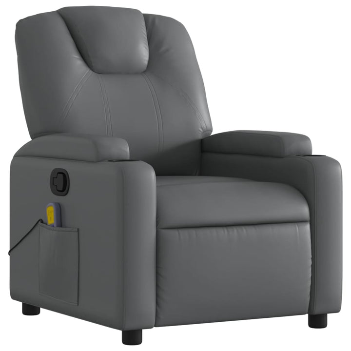 Massagefåtölj Konstläder