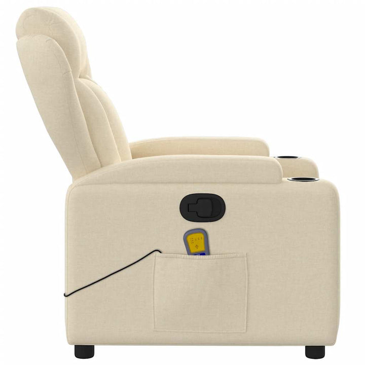Massagefåtölj Färgad Tyg