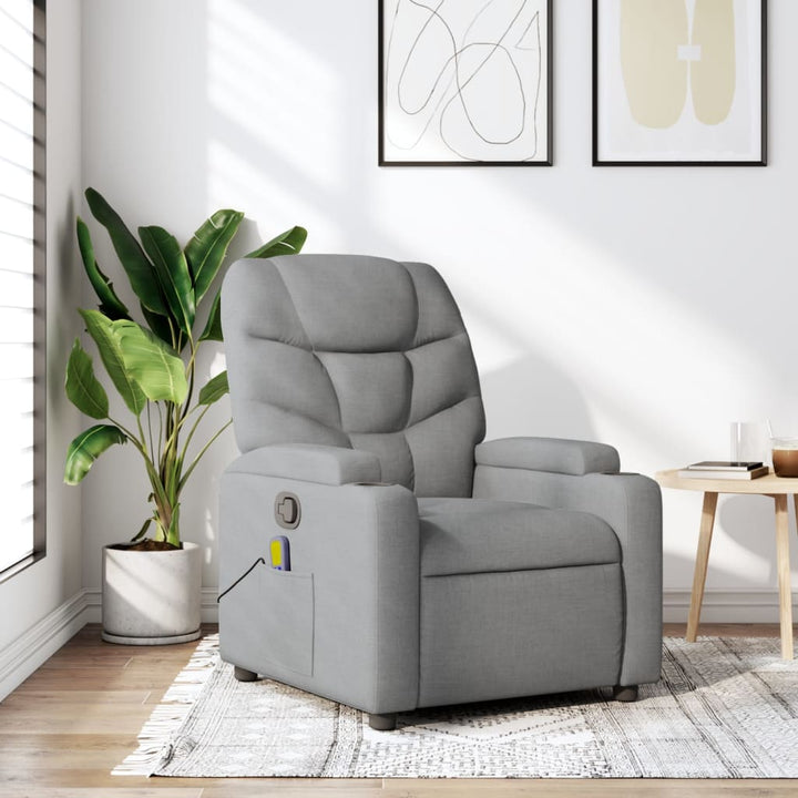 Massagefåtölj Tyg