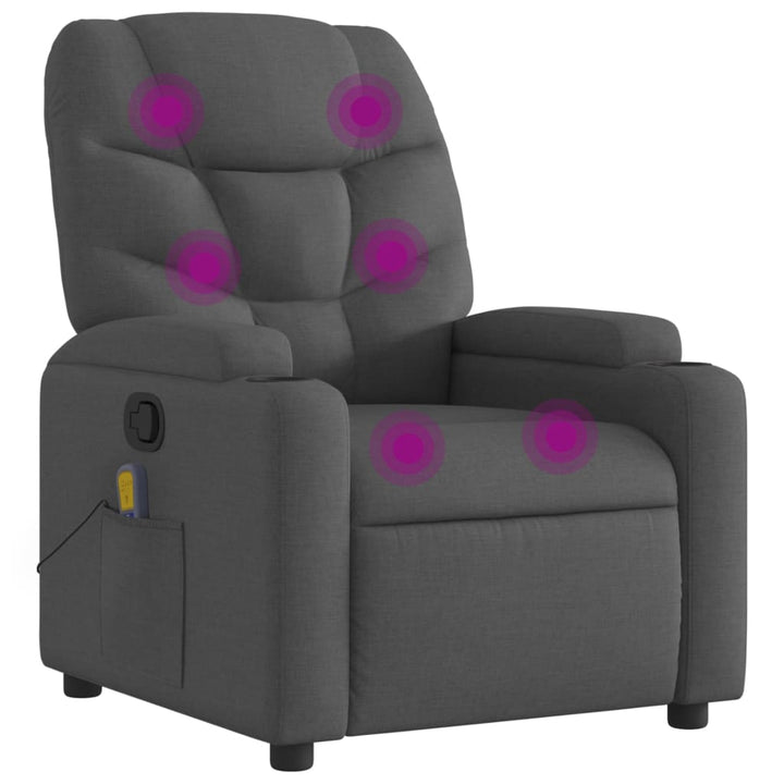 Massagefåtölj Tyg
