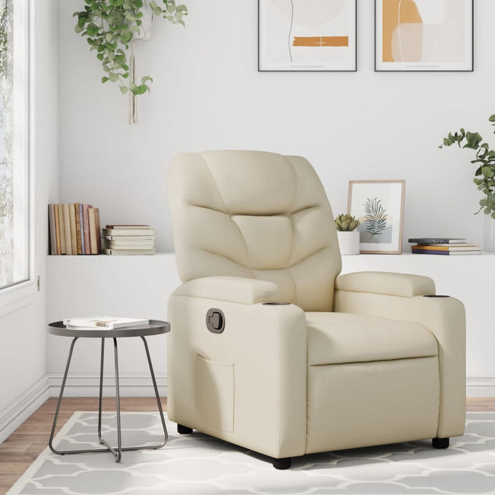 Massagefåtölj Konstläder