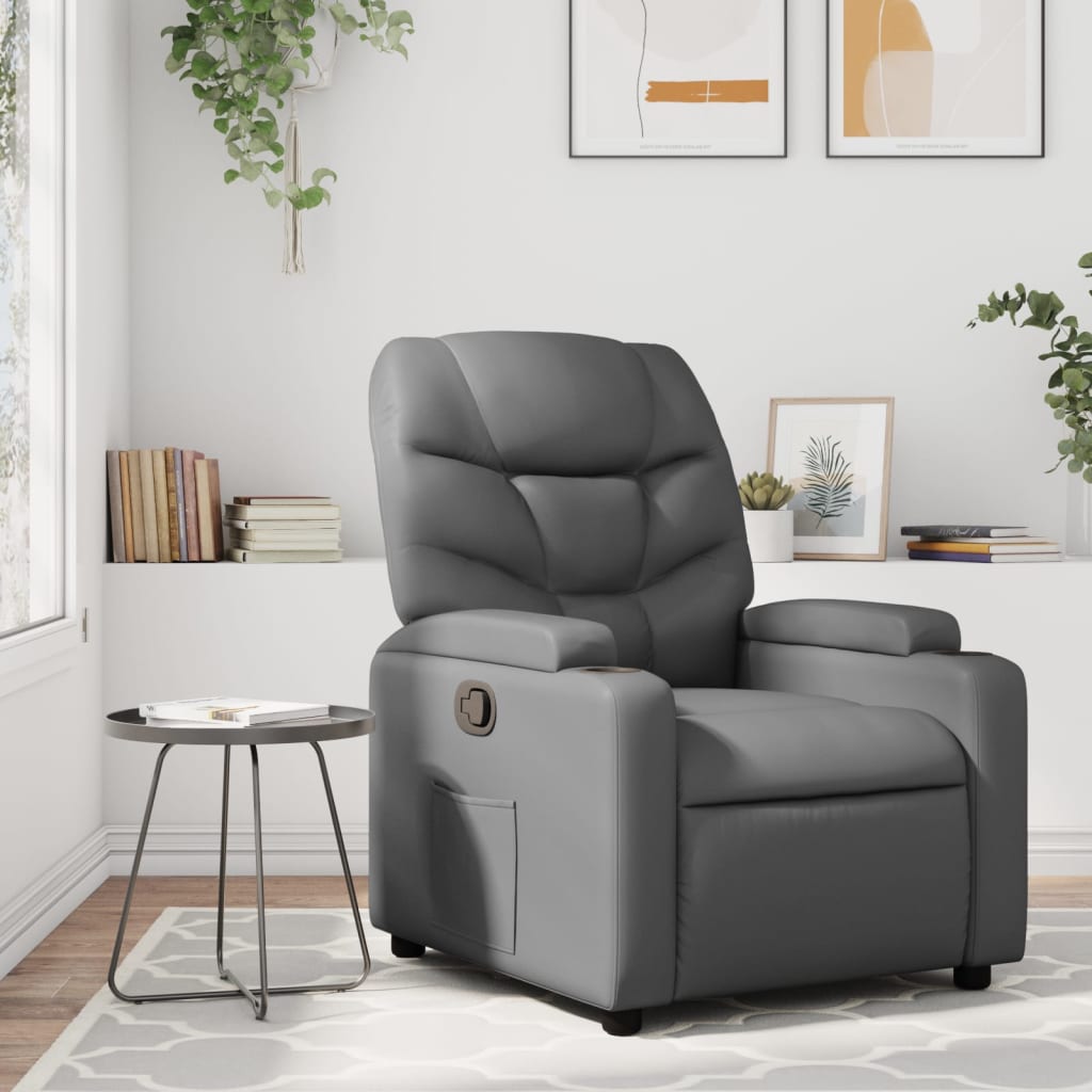 Massagefåtölj Konstläder