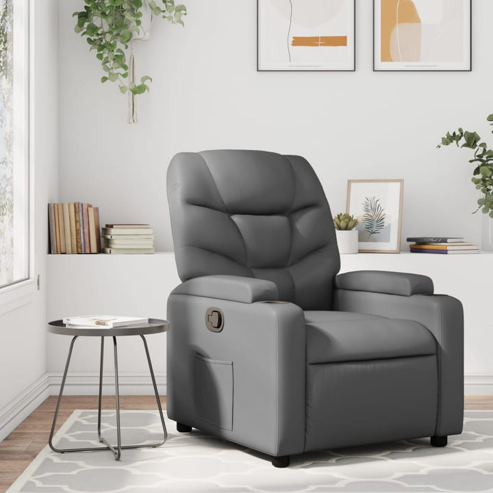 Massagefåtölj Konstläder