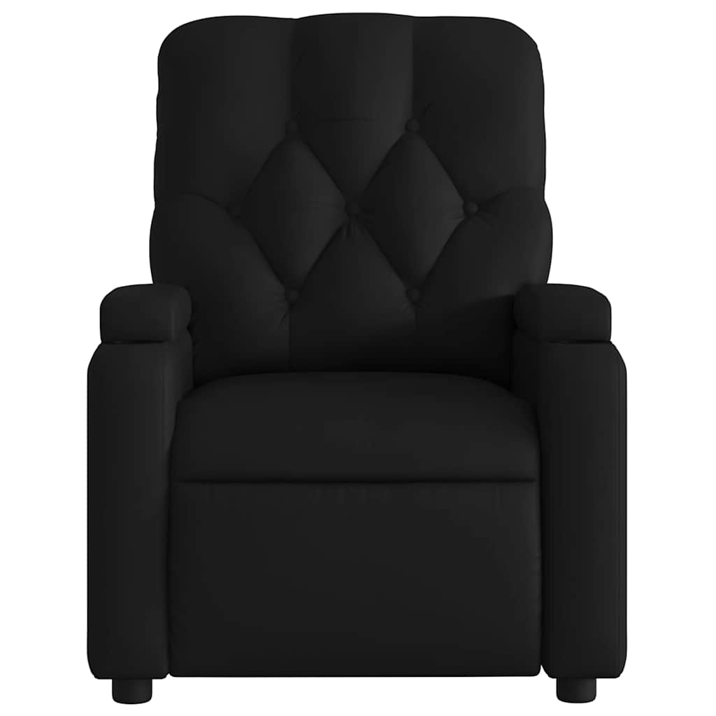 Massagefåtölj Svart Konstläder