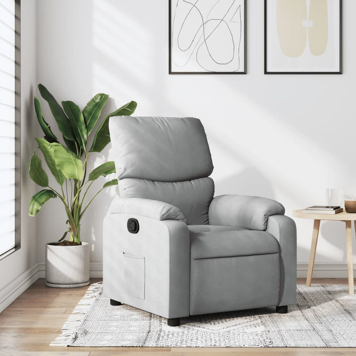 Massagefåtölj Färgad Tyg