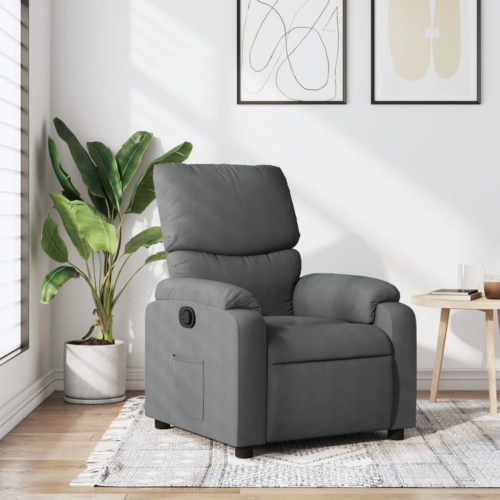 Massagefåtölj Färgad Tyg