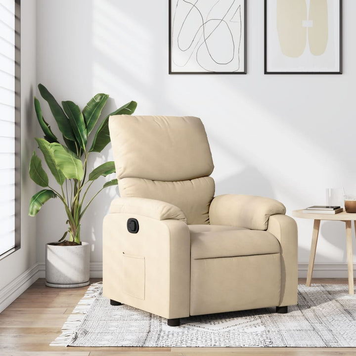 Massagefåtölj Färgad Tyg