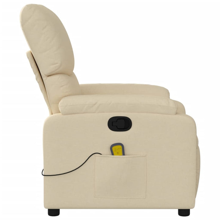 Massagefåtölj Färgad Tyg