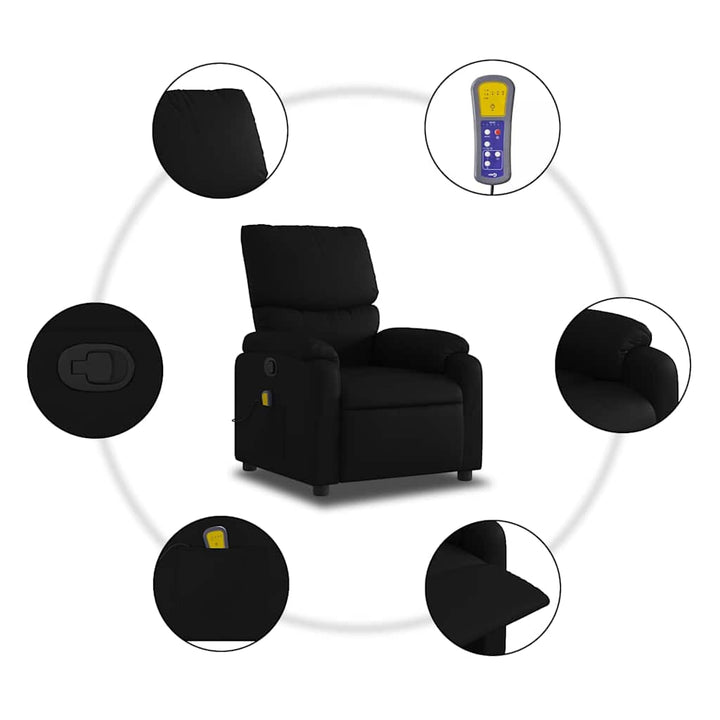 Massagefåtölj Konstläder