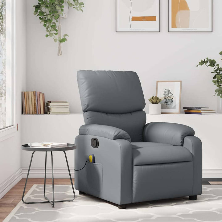 Massagefåtölj Konstläder