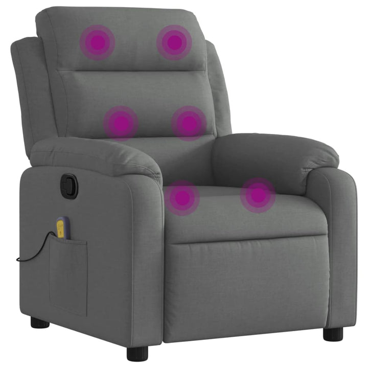 Massagefåtölj Tyg