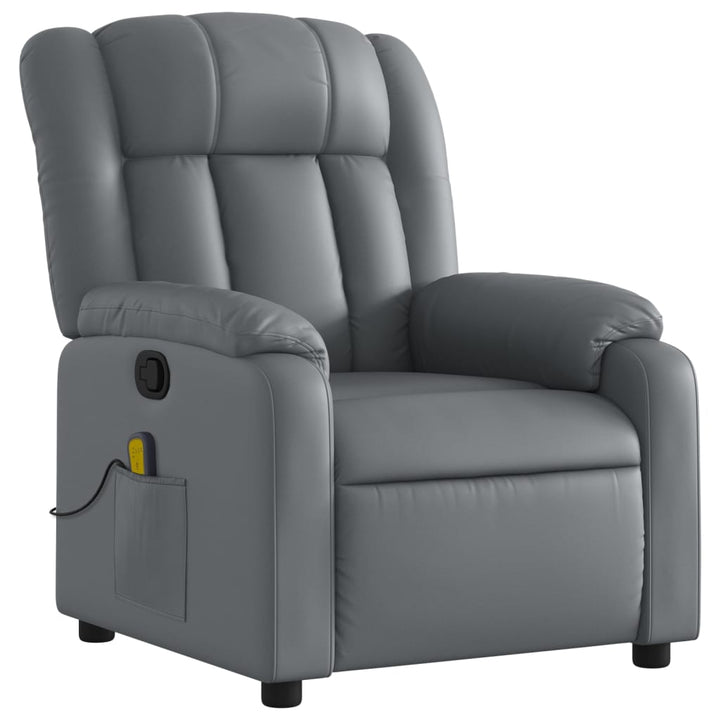 Massagefåtölj Konstläder