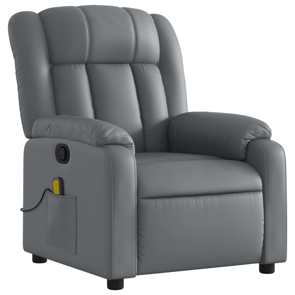 Massagefåtölj Konstläder