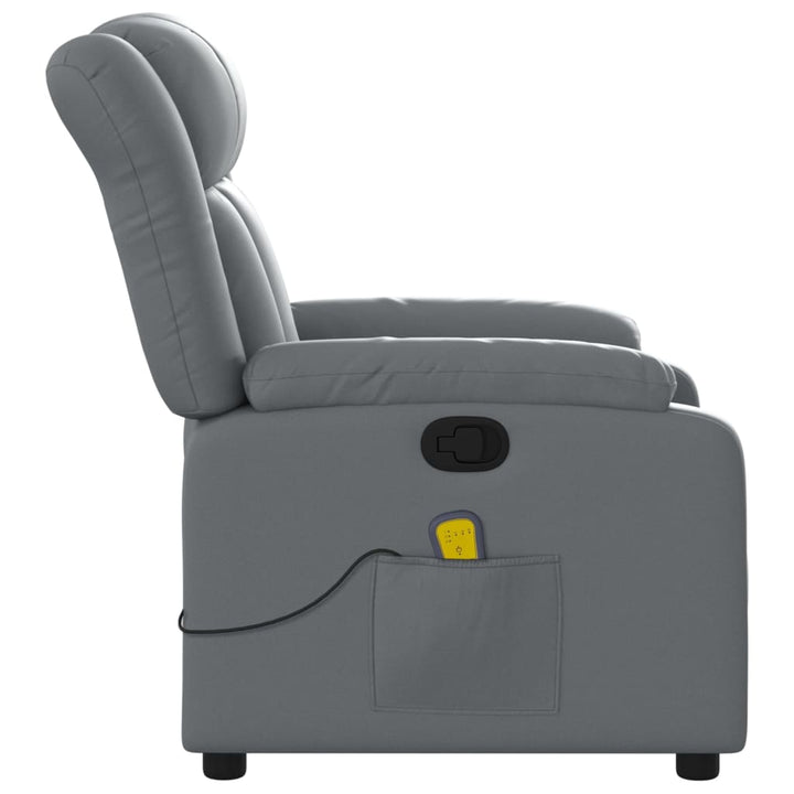 Massagefåtölj Konstläder