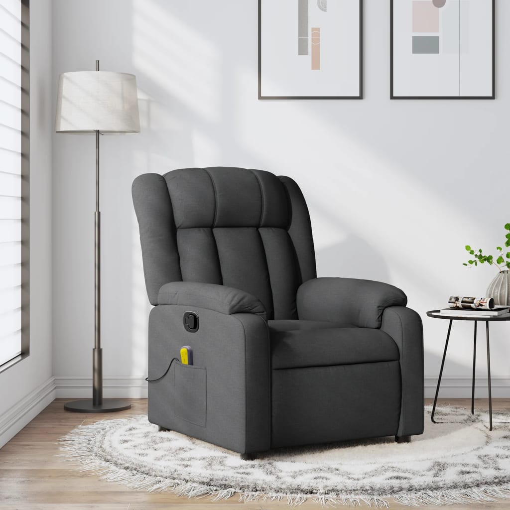 Massagefåtölj Tyg