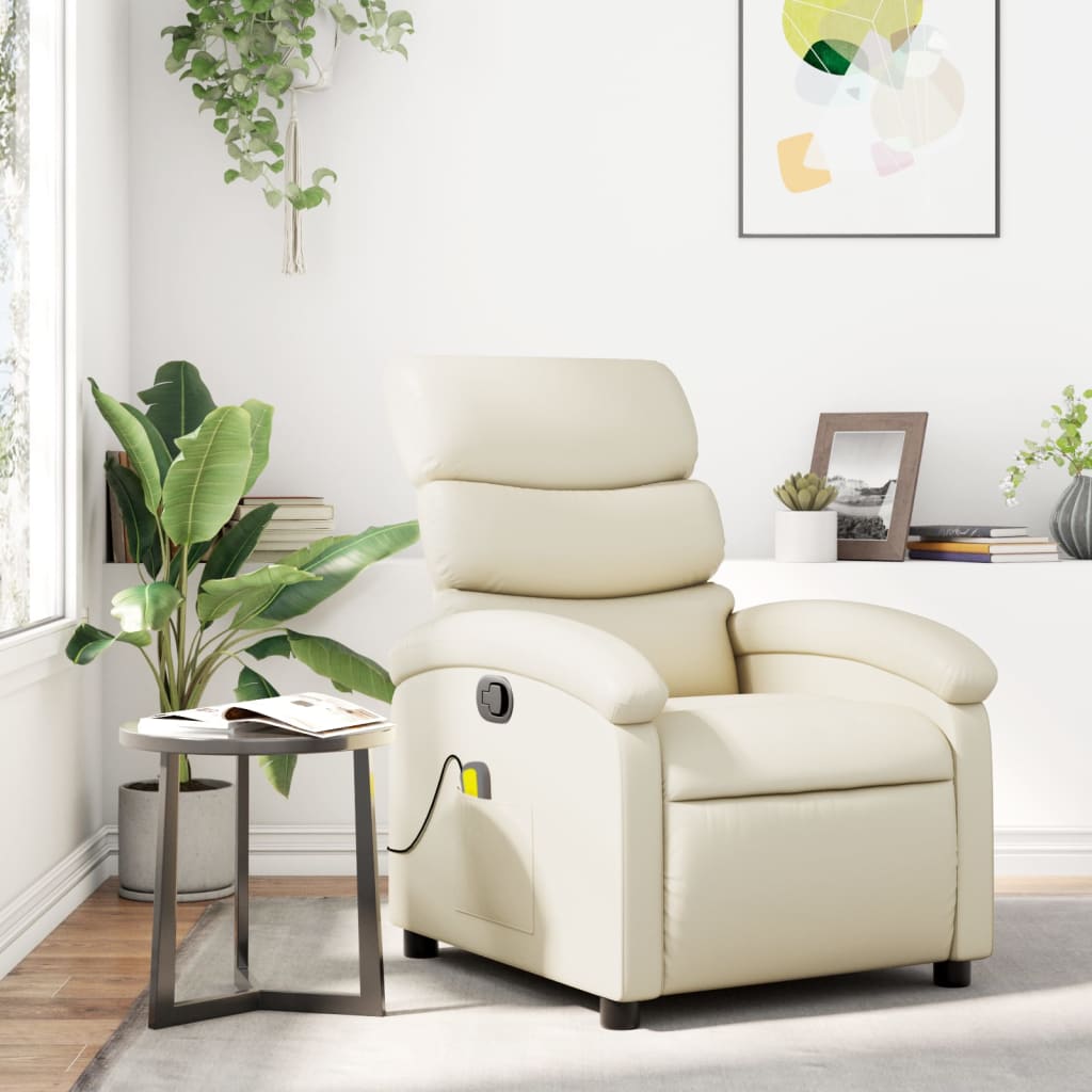 Massagefåtölj Färgad Konstläder