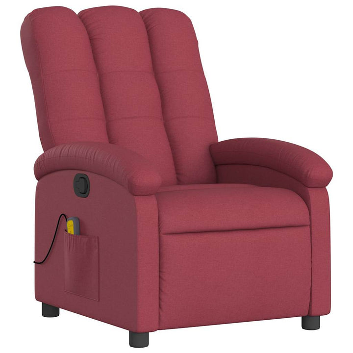 Massagefåtölj Tyg