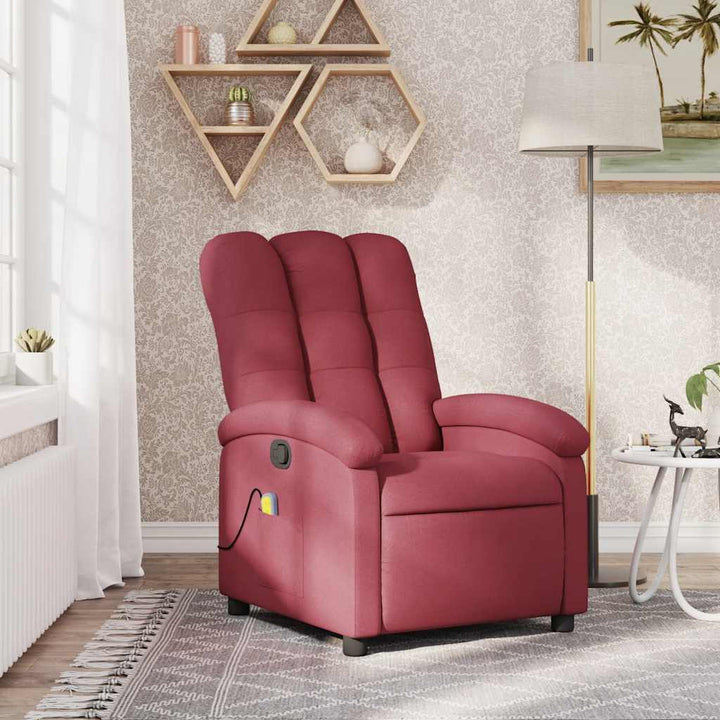 Massagefåtölj Tyg
