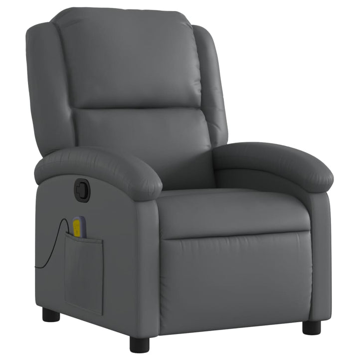 Massagefåtölj Konstläder