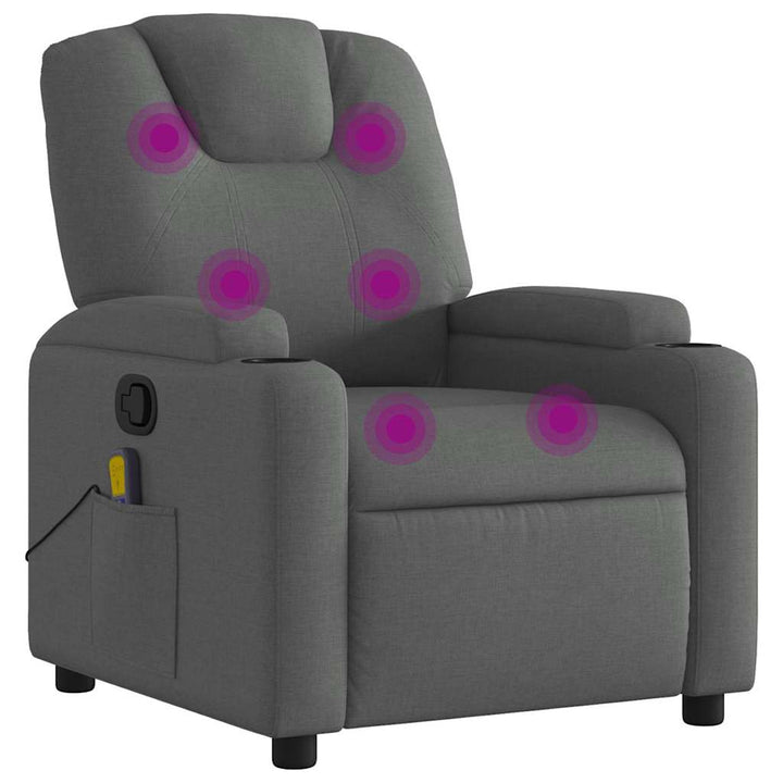 Massagefåtölj Tyg