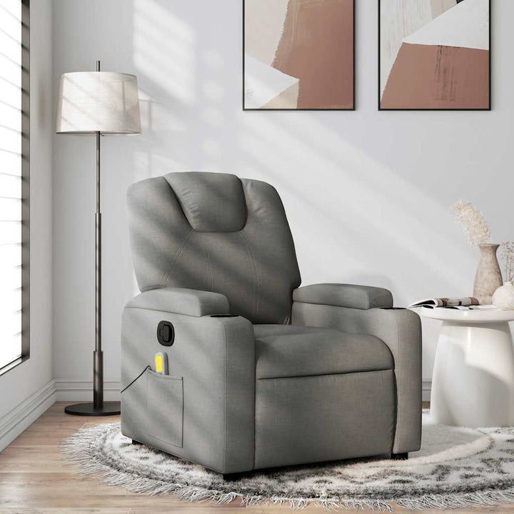 Massagefåtölj Tyg