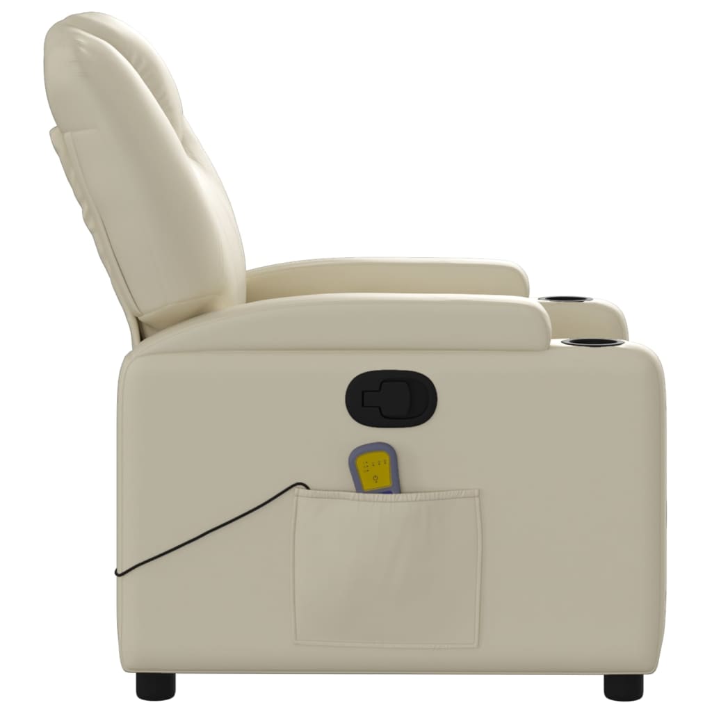 Massagefåtölj Färgad Konstläder
