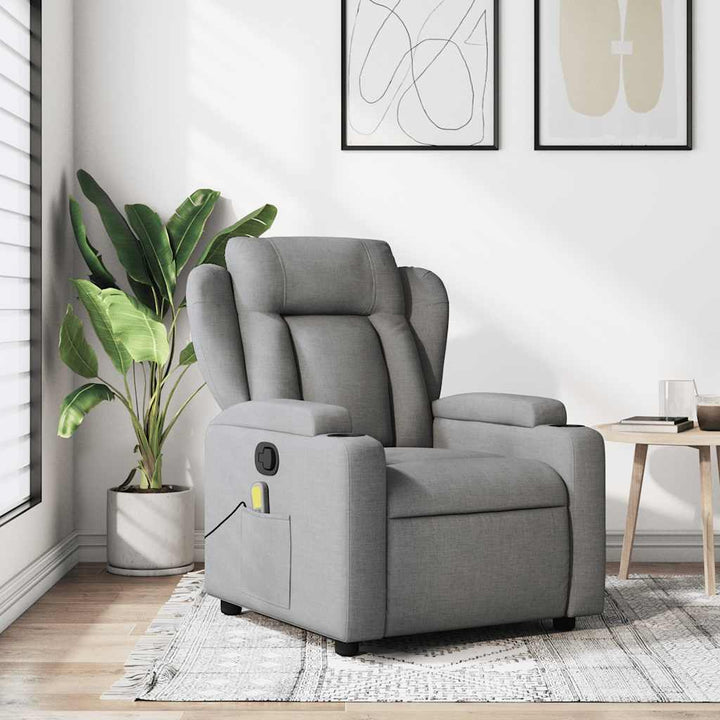 Massagefåtölj Tyg