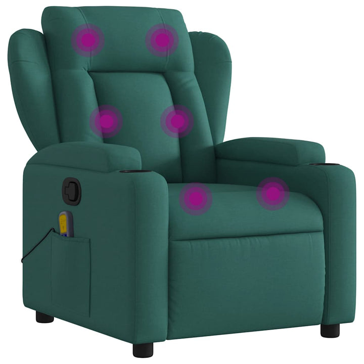 Massagefåtölj Tyg