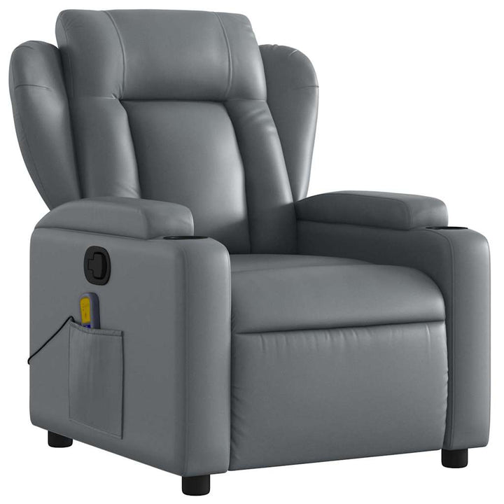 Massagefåtölj Konstläder