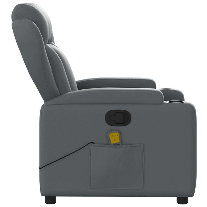 Massagefåtölj Konstläder