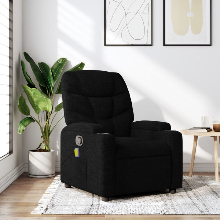 Massagefåtölj Färgad Tyg