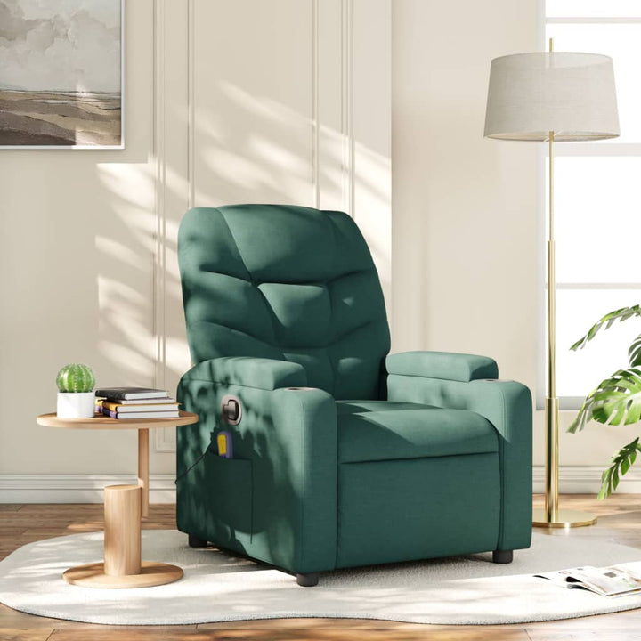 Massagefåtölj Färgad Tyg
