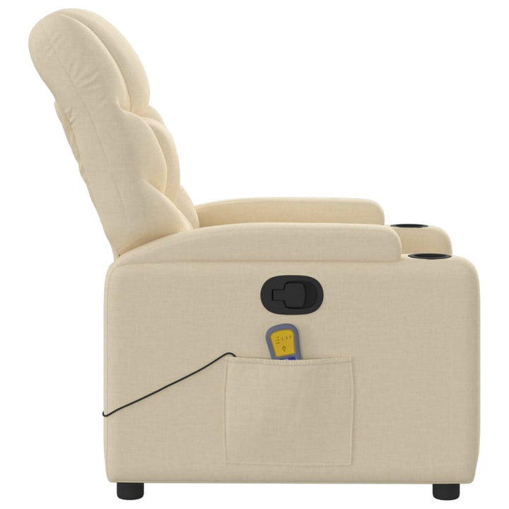Massagefåtölj Färgad Tyg