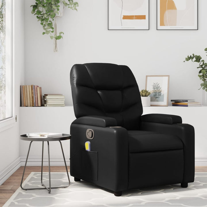 Massagefåtölj Konstläder