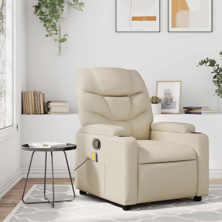 Massagefåtölj Konstläder