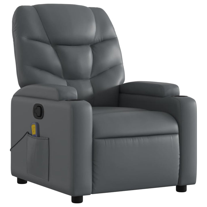 Massagefåtölj Konstläder