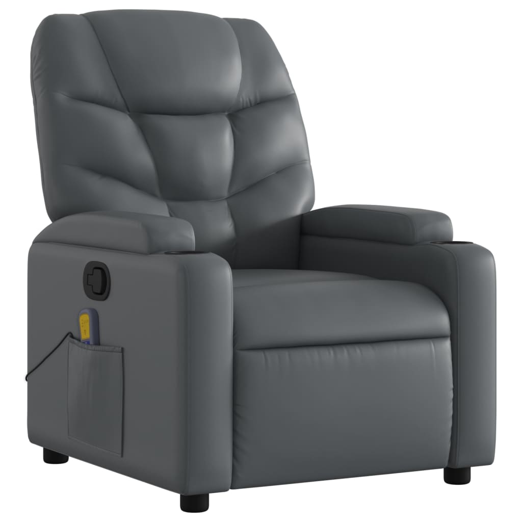 Massagefåtölj Konstläder