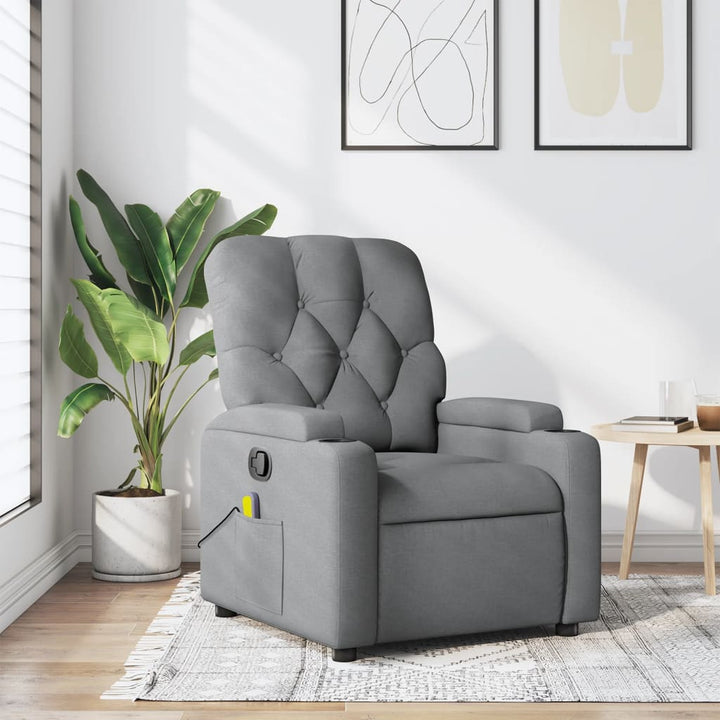 Massagefåtölj Tyg