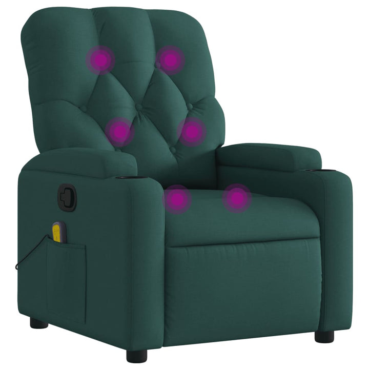 Massagefåtölj Tyg