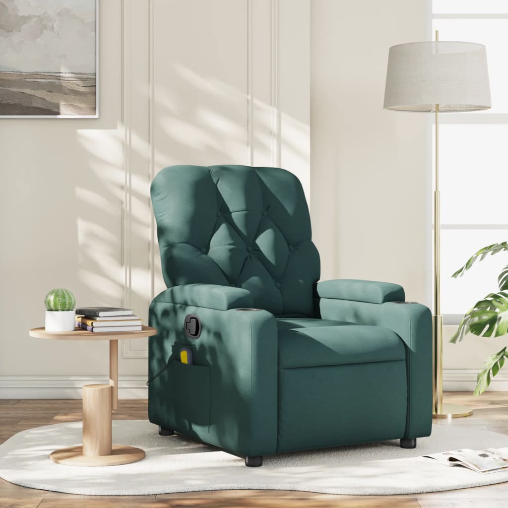 Massagefåtölj Tyg
