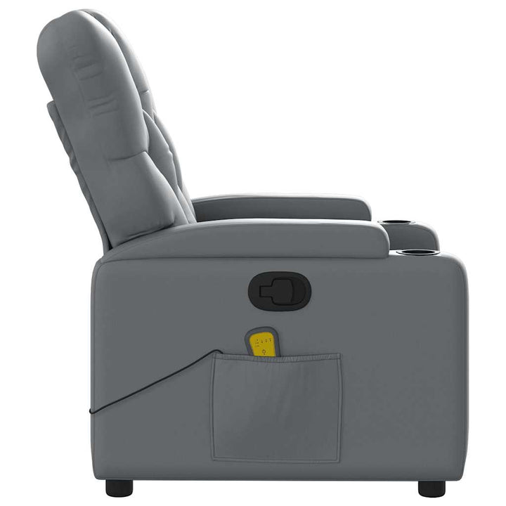 Massagefåtölj Konstläder