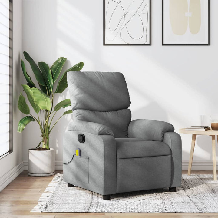 Massagefåtölj Tyg
