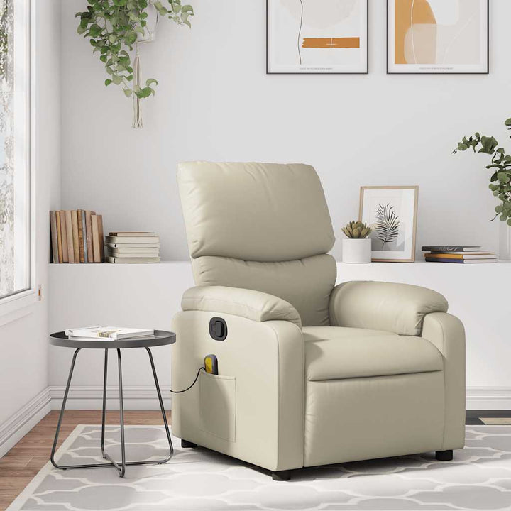Massagefåtölj Konstläder