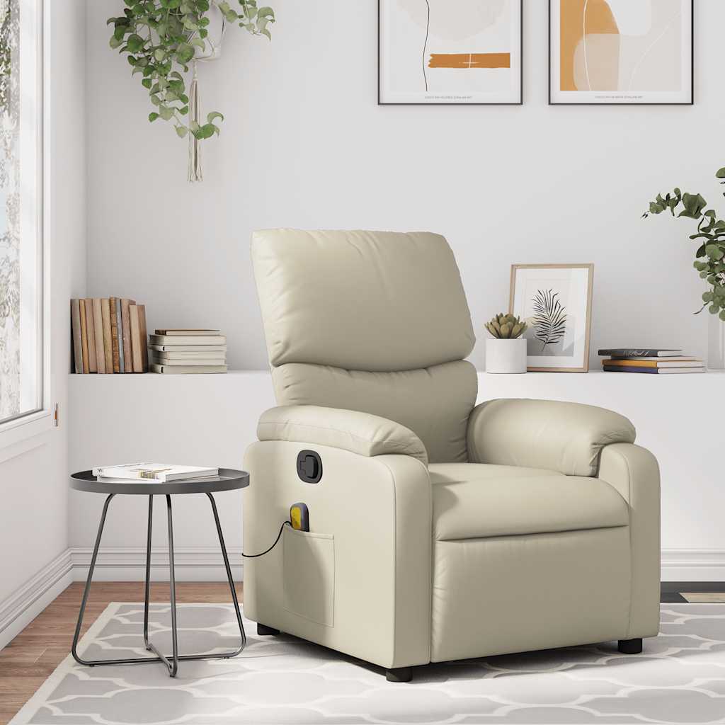 Massagefåtölj Konstläder