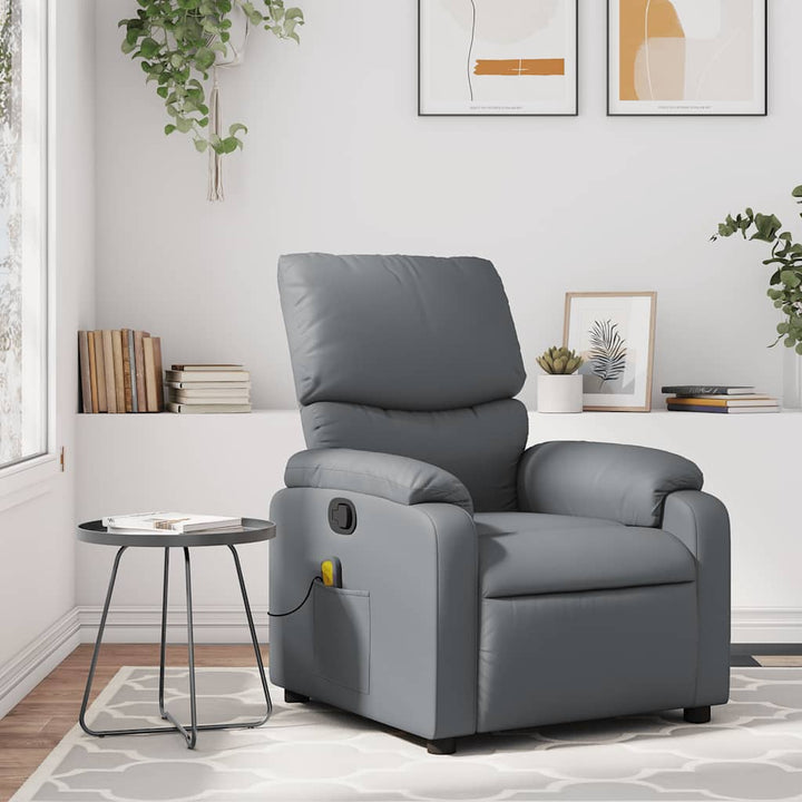 Massagefåtölj Konstläder