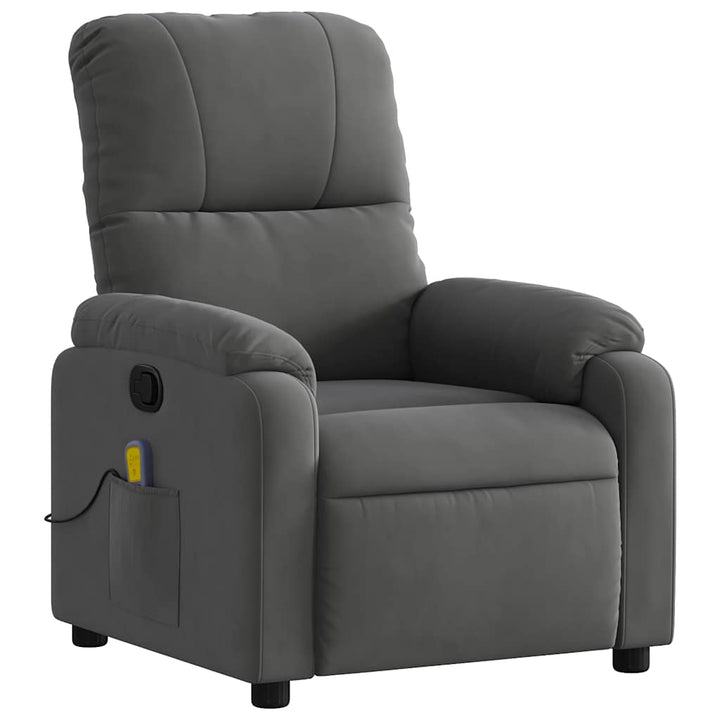 Massagefåtölj Mikrofibertyg