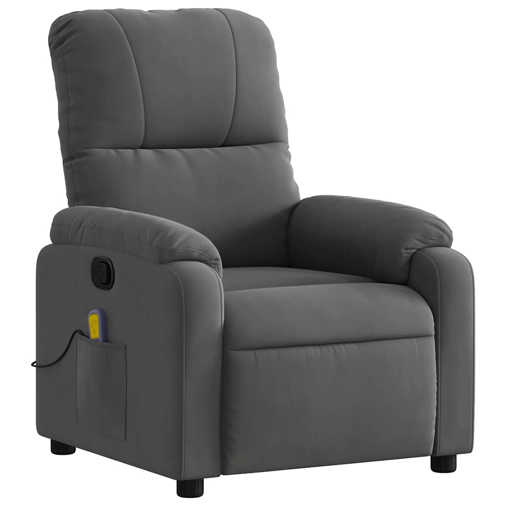Massagefåtölj Mikrofibertyg
