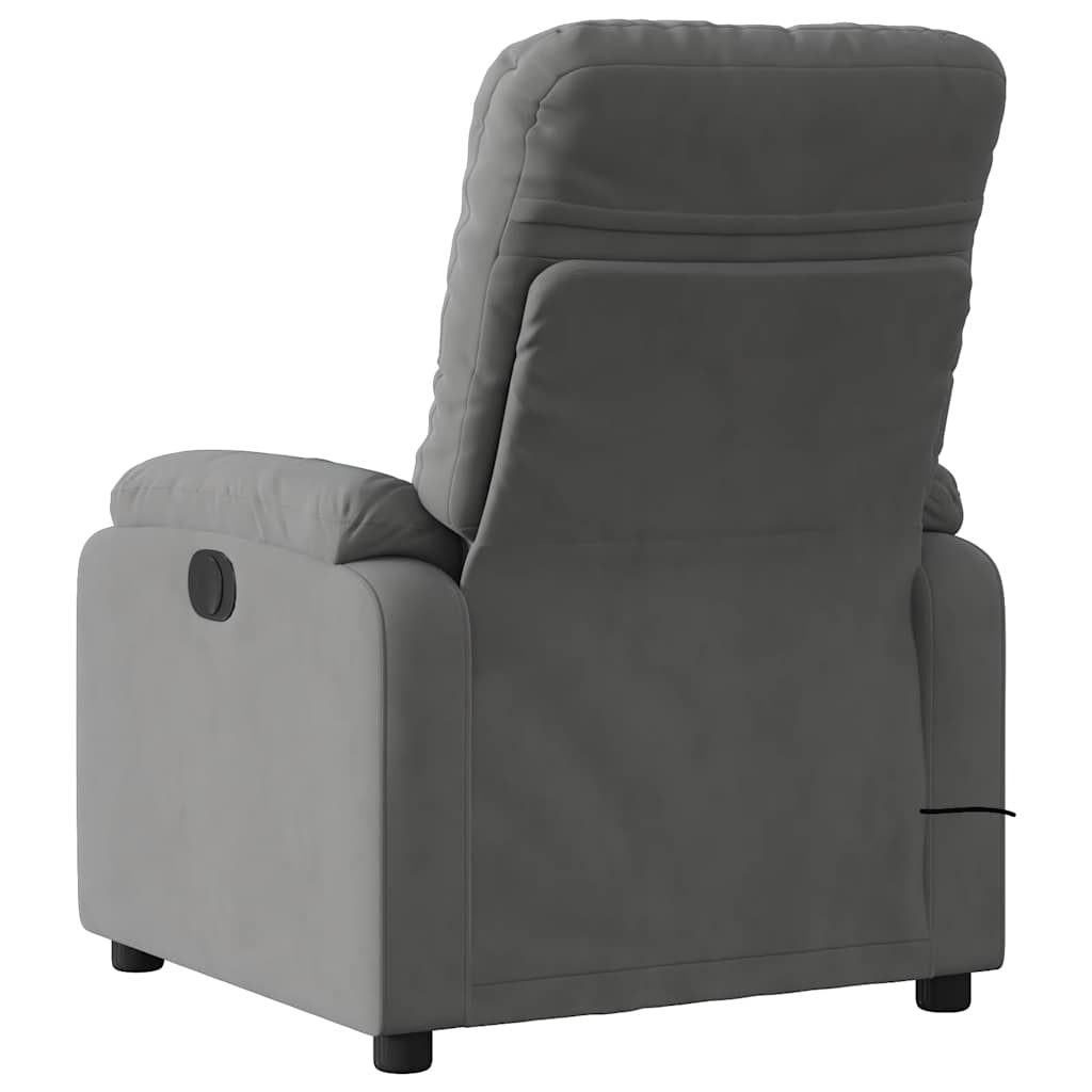 Massagefåtölj Mikrofibertyg